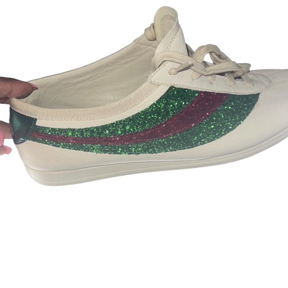 sparkle gucci sneakers